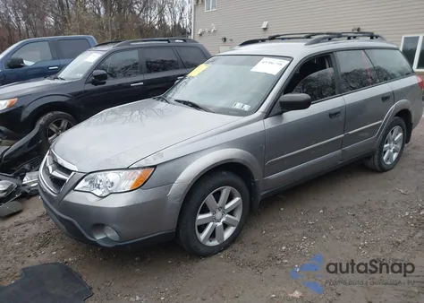 2008 Subaru Outback 2.5I/2.5I L.l. Bean Edition z USA, uszkodzony, nr VIN 4S4BP61C887327910